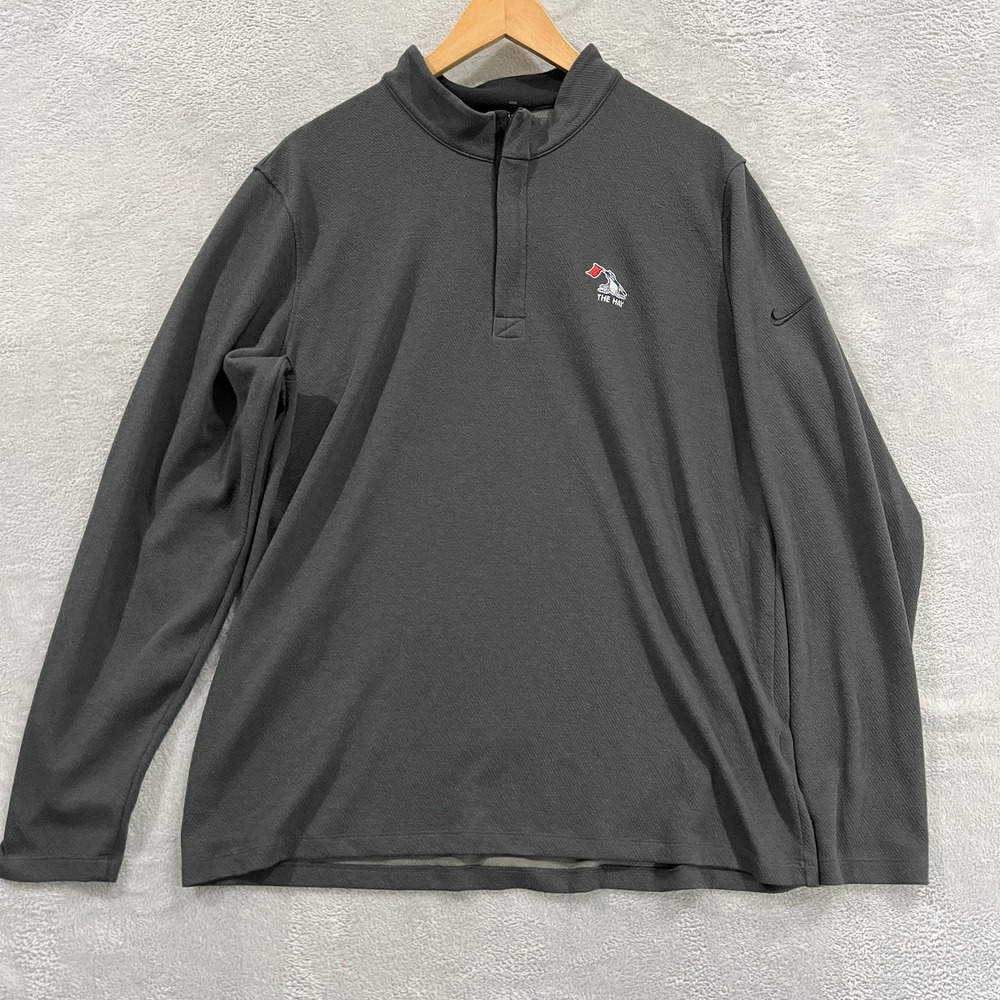 Nike Dri-Fit Victory Pullover Mens XL 1/4 Zip Golf Long Sleeve‎ BV0398 Workout
